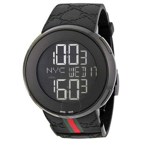 mens gucci digital watch replica|gucci watch authenticator.